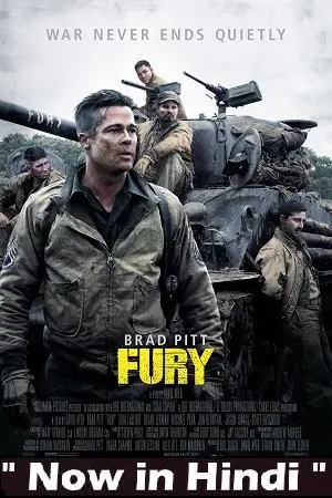 Fury 2014 poster - vegamovies, VegaMoviesv.com