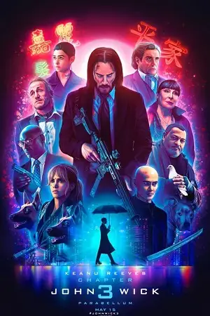 John wick chapter 3 parabellum 2019 poster - vegamovies, VegaMoviesv.com