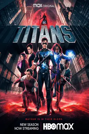 Titans 2022 season 4 poster - vegamovies, VegaMoviesv.com