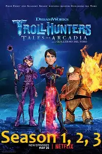 Trollhunters poster - vegamovies, VegaMoviesv.com