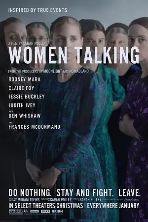 Women talking 2023 poster - vegamovies, VegaMoviesv.com