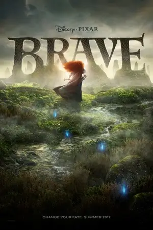 Brave 2012 poster - vegamovies, VegaMoviesv.com