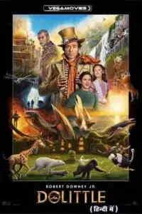 Dolittle 2020 hindi vegamovies poster - vegamovies, VegaMoviesv.com