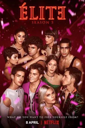 Elite season 5 poster - vegamovies, VegaMoviesv.com