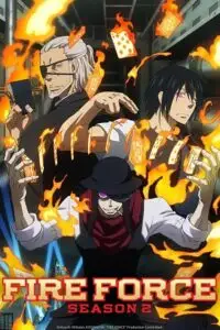 Fire force season 2 poster - vegamovies, VegaMoviesv.com