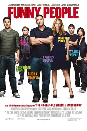 Funny people 2009 poster - vegamovies, VegaMoviesv.com