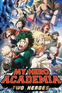 My hero academia two heroes 2018 poster - vegamovies, VegaMoviesv.com