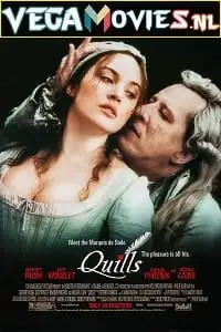 Quills 2000 poster - vegamovies, VegaMoviesv.com