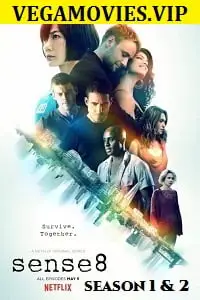 Sense8 poster - vegamovies, VegaMoviesv.com