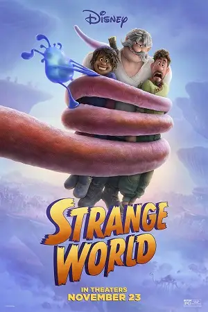 Strange world 2022 poster - vegamovies, VegaMoviesv.com