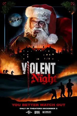 Violent night 2022 poster 1 - vegamovies, VegaMoviesv.com